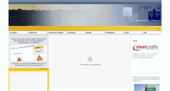 Desktop Screenshot of cicas.it